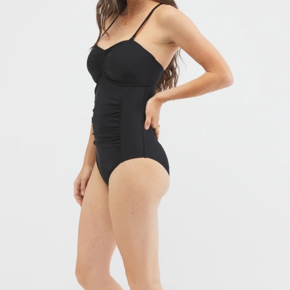 Motherhood post pregnancy compression swimsuit-clip down nursing - Picture 3 of 14